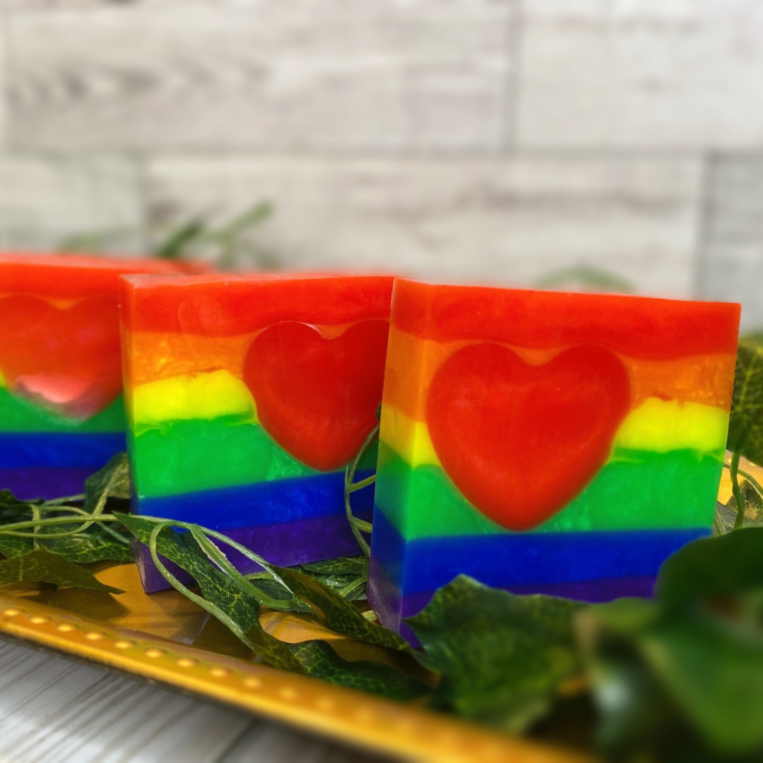 Love is Love Rainbow Soap
